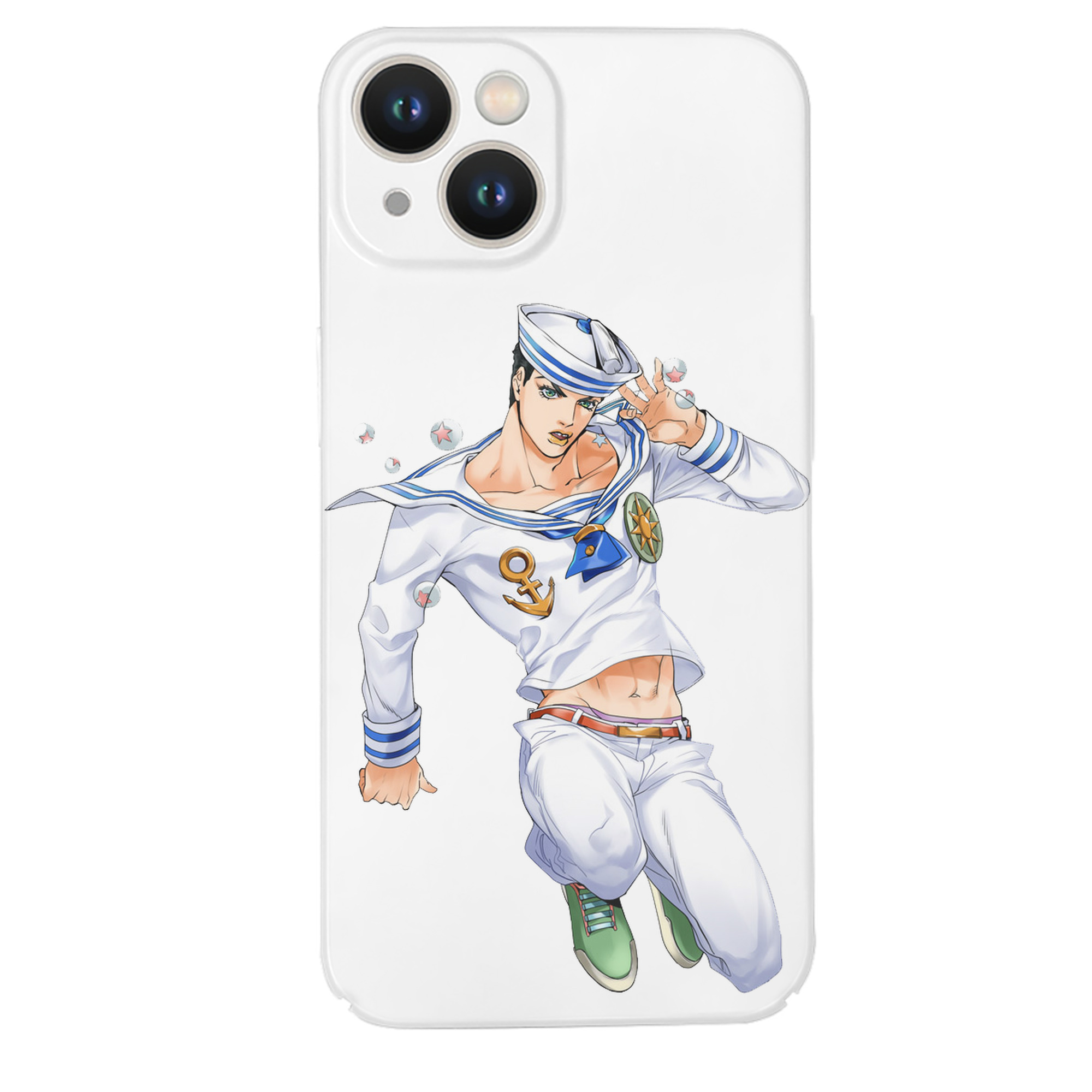 （画像用） ジョジョの奇妙な冒険 東方定助 JoJo's Bizarre Adventure Higashikata Josuke 【iPhone 14シリーズ対応】ハードケース